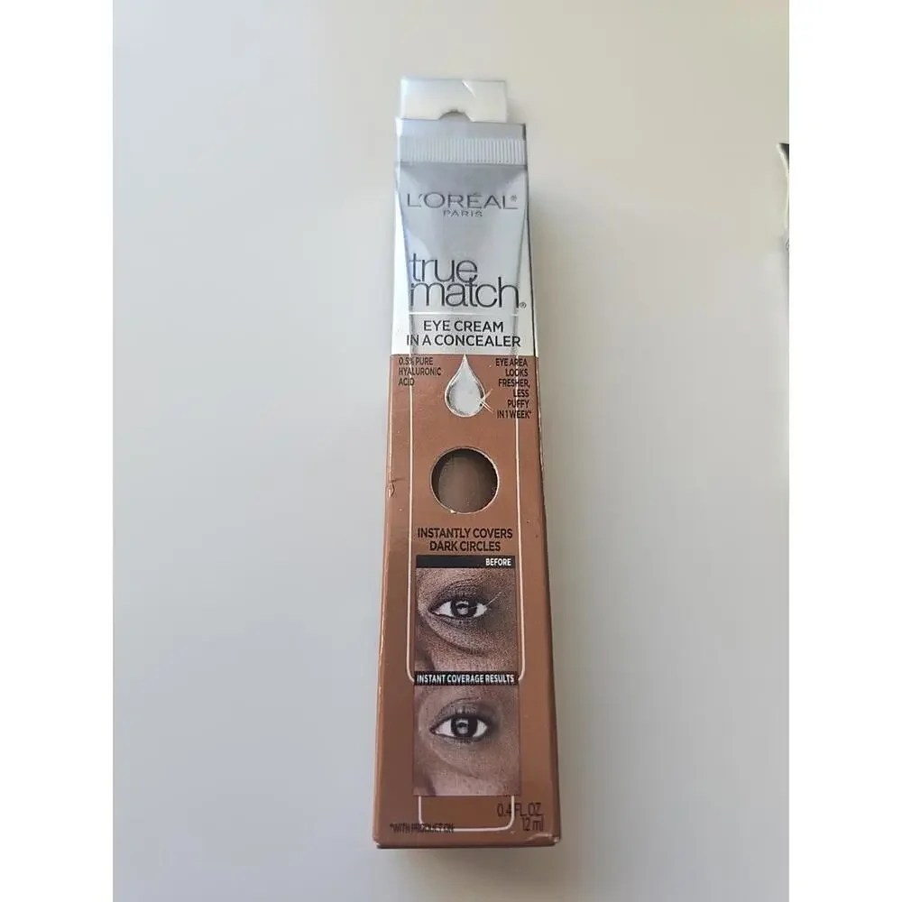 2 PACK NEW L'oreal True Match Eye‎ Cream Concealer New In Package